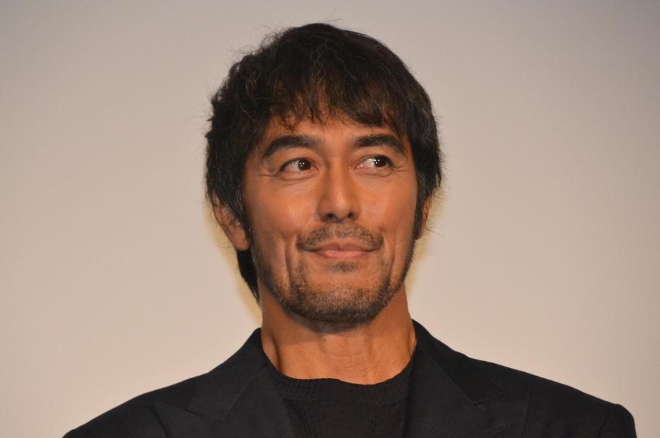 　「俺ではない炎上」大炎上御礼イベントに登場した阿部寛＝新宿区・新宿ピカデリー