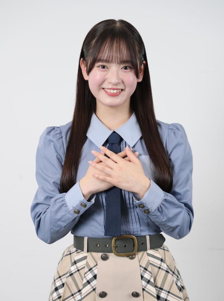 　地元・愛知への思いを語ったＡＫＢ４８研究生の近藤沙樹（撮影・西岡正）