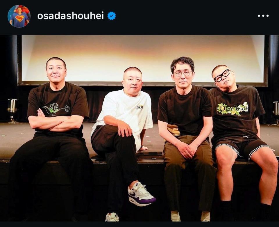 チョコレートプラネット・長田庄平のインスタグラム＠ｏｓａｄａｓｈｏｕｈｅｉから