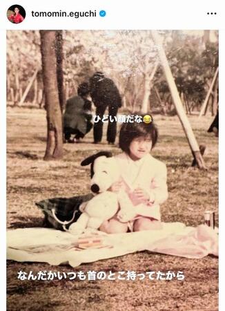 　江口ともみのインスタグラム＠ｔｏｍｏｍｉｎ．ｅｇｕｃｈｉから