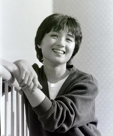 　アイドル時代の香坂みゆき＝１９８２年３月