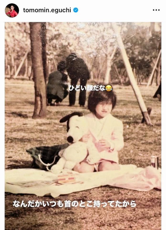 　江口ともみのインスタグラム＠ｔｏｍｏｍｉｎ．ｅｇｕｃｈｉから