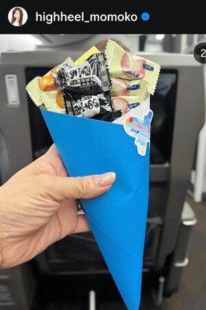 　ハイヒール・モモコのインスタグラム（＠ｈｉｇｈｈｅｅｌ＿ｍｏｍｏｋｏ）より 