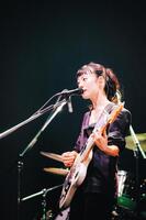 　アジアツアーファイナルを迎えた羊文学の塩塚モエカ（Ｐｈｏｔｏ　ｂｙ　三浦　大輝）