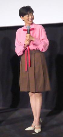 　登壇した菊川怜