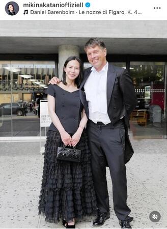 　中谷美紀のインスタグラム＠ｍｉｋｉｎａｋａｔａｎｉｏｆｆｉｚｉｅｌｌより