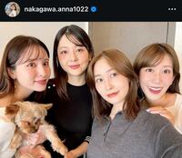 　中川安奈アナのインスタグラム＠ｎａｋａｇａｗａ．ａｎｎａ１０２２から