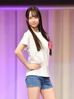 　グランプリに輝いた上野真子さん（撮影・開出牧）