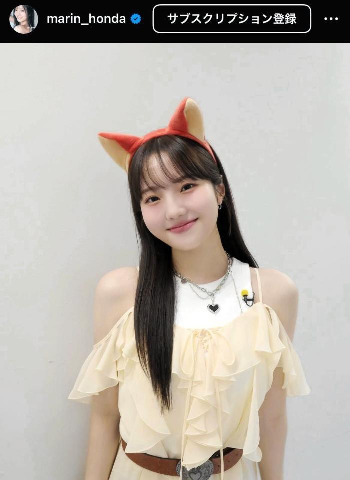 　本田真凜のインスタグラム＠ｍａｒｉｎ＿ｈｏｎｄａから