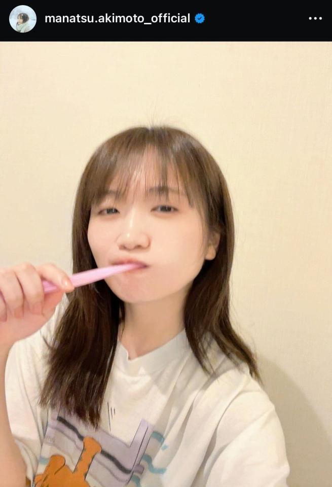　秋元真夏のインスタグラム＠ｍａｎａｔｓｕ．ａｋｉｍｏｔｏ＿ｏｆｆｉｃｉａｌから