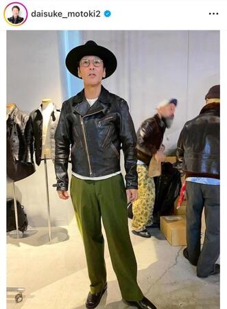 元木大介氏のインスタグラム＠ｄａｉｓｕｋｅ＿ｍｏｔｏｋｉ２より