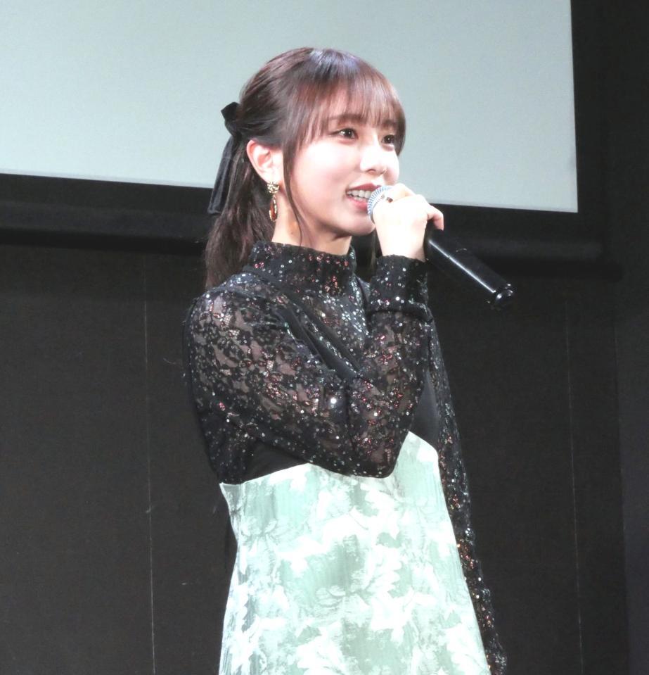 　イベントに出席した与田祐希