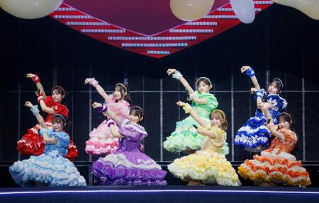 　初の全国ツアーの最終公演で躍動するＣＵＴＩＥ　ＳＴＲＥＥＴ　Ⓒヨシモリユウナ