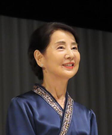 　東京国際映画祭特別功労賞を受賞した吉永小百合