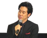 　主演ドラマ「ちょっとだけエスパー」の制作発表会見に出席した大泉洋