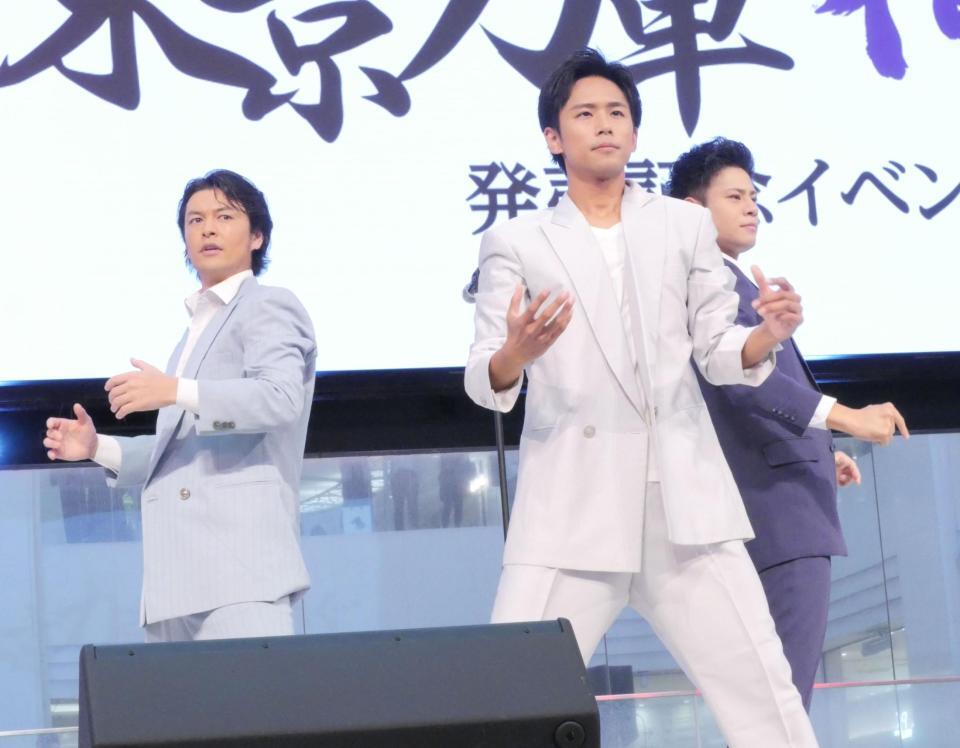 　パフォーマンスで魅了する東京力車