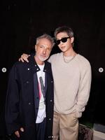 ＢＴＳ・ＲＭの公式インスタグラム＠ｒｋｉｖｅより　ミラノ・ファッションウィークに出席したＲＭ