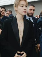 ＢＴＳ・ジミンの公式インスタグラム＠ｊ．ｍより　パリ・ファッションウイークに参加したジミン