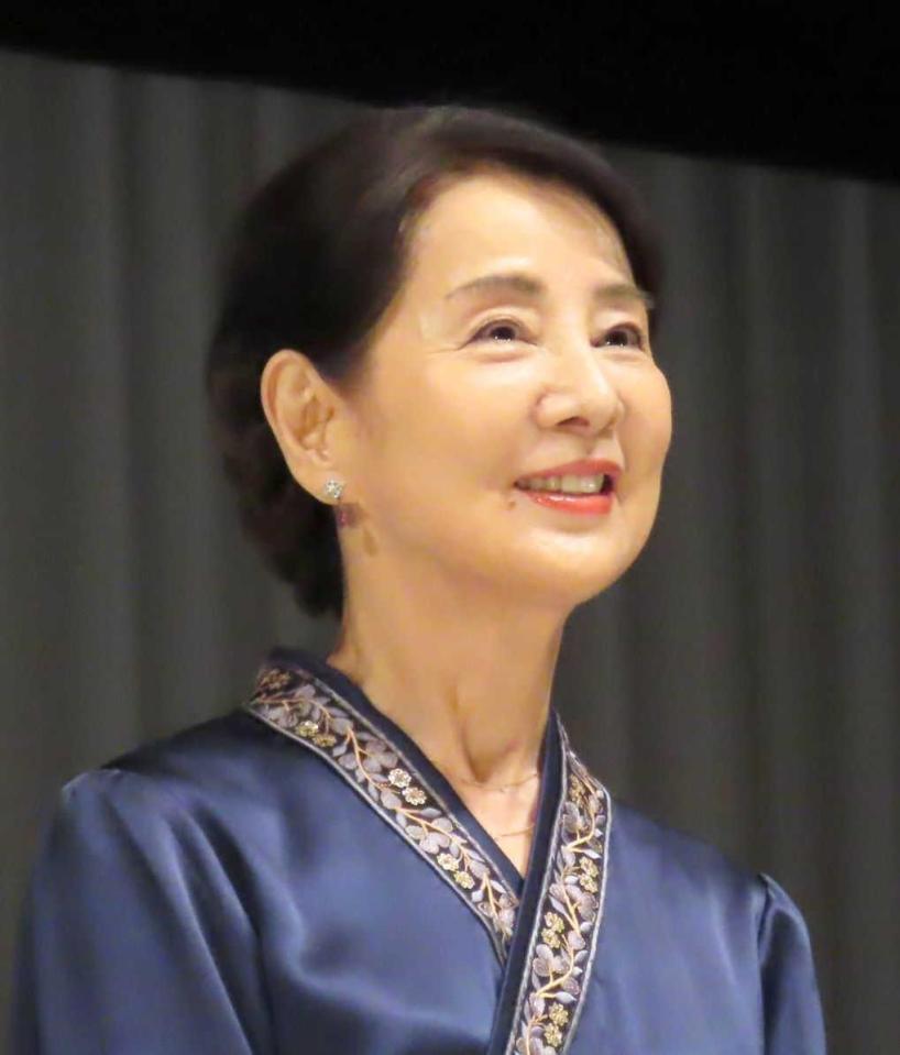 　東京国際映画祭特別功労賞を受賞した吉永小百合