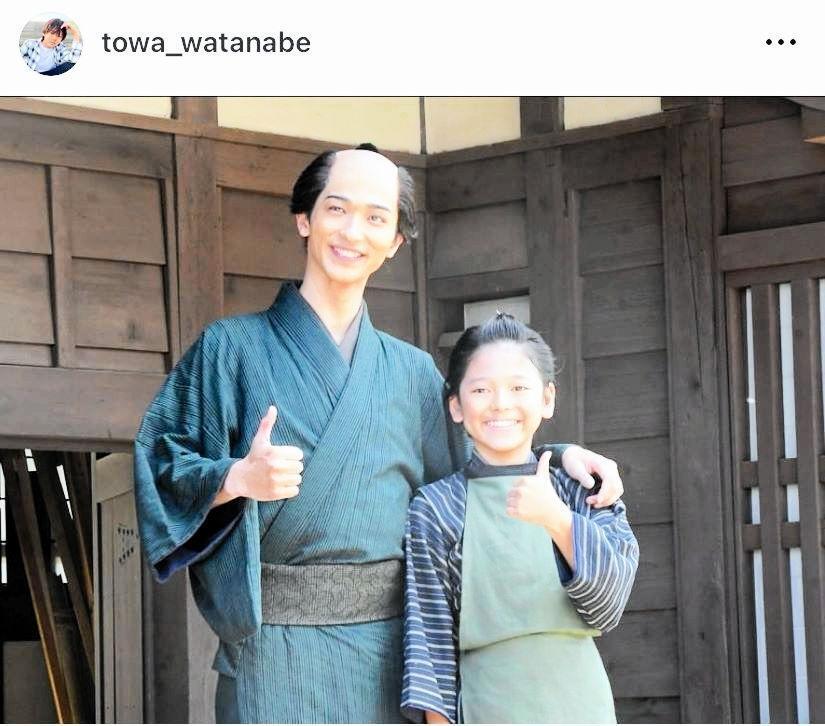 懐かしの唐丸。渡邉斗翔のインスタグラム＠ｔｏｗａ＿ｗａｔａｎａｂｅより 