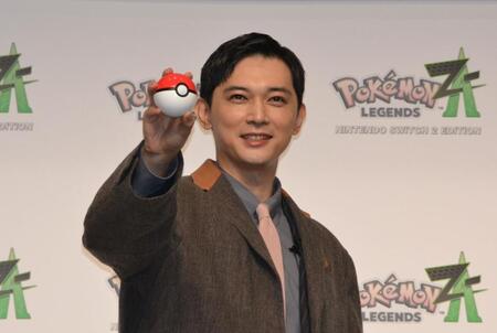 　「Ｐｏｋéｍｏｎ　ＬＥＧＥＮＤＳ　Ｚ-Ａ」発売記念イベントに登場した吉沢亮