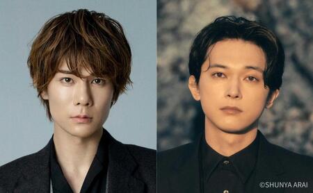 　日本初上陸のミュージカルで主人公をＷキャストで演じる柿澤勇人（左）と吉沢亮