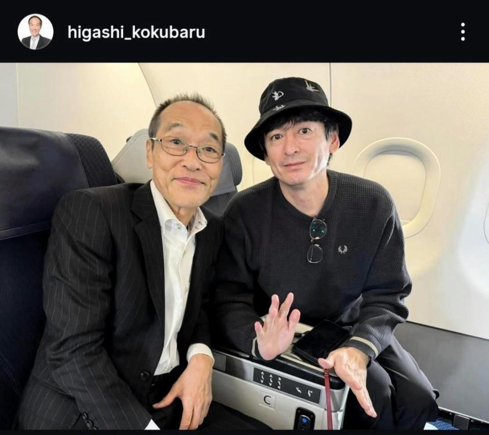 　東国原英夫インスタグラム＠ｈｉｇａｓｈｉ＿ｋｏｋｕｂａｒｕから
