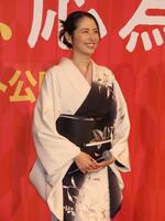 　初日舞台あいさつに出席した長澤まさみ