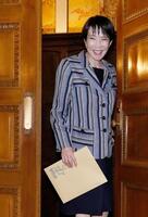 　日本維新の会との政策協議を終えた自民党の高市総裁