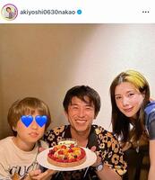 　中尾明慶のインスタグラム＠ａｋｉｙｏｓｈｉ０６３０ｎａｋａｏ（２４年７月１日付）より