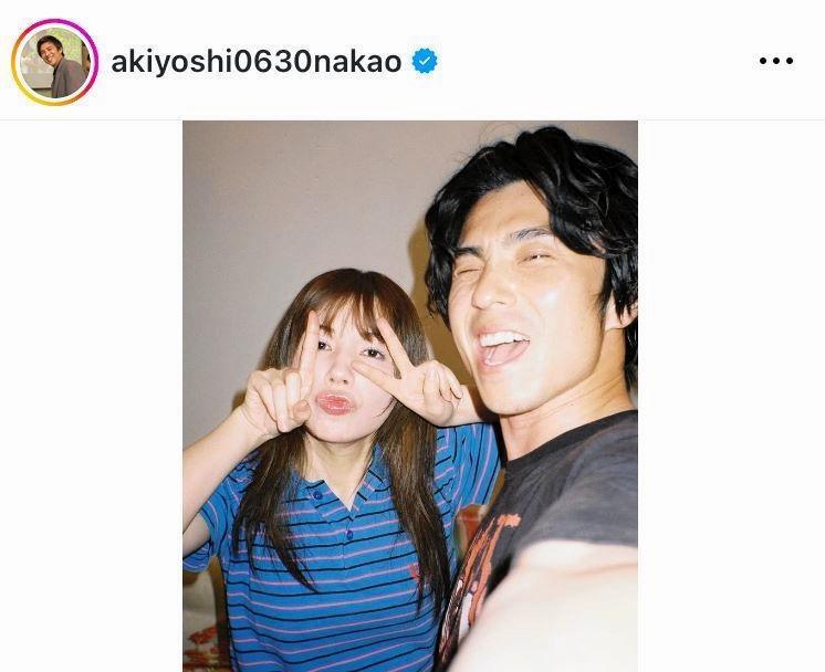 中尾明慶のインスタグラム＠ａｋｉｙｏｓｈｉ０６３０ｎａｋａｏ（４月２１日付）より