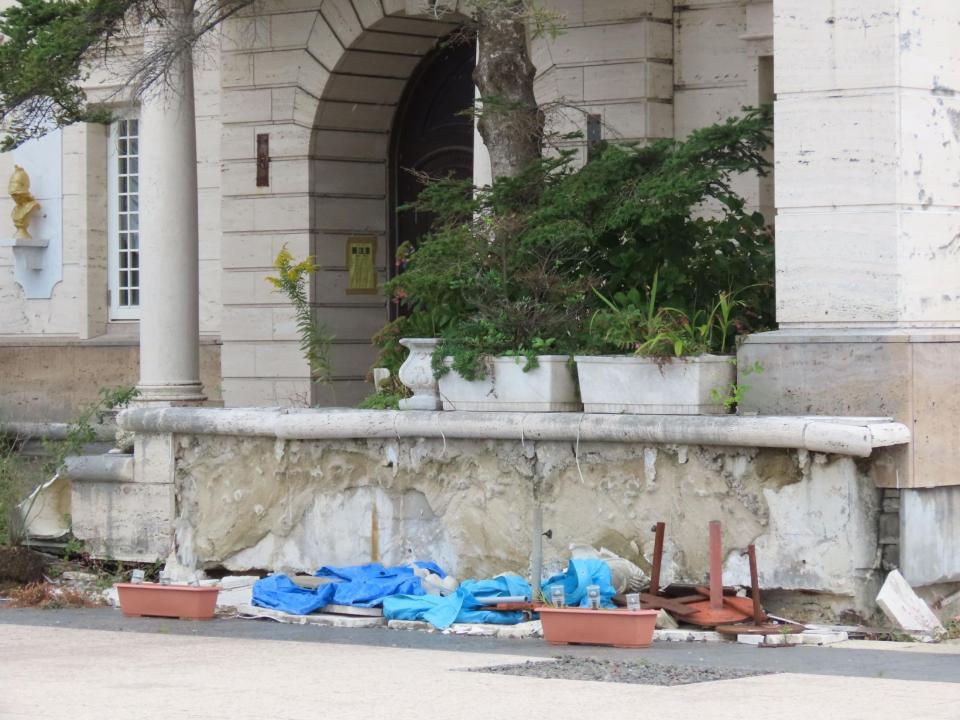 　能登半島地震で被災した輪島市朝市通りの街並