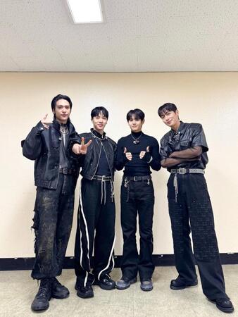 　ＨＩＧＨＬＩＧＨＴの公式Ｘ＠Ｈｉｇｈｌｉｇｈｔ＿ＡＵｅｎｔより（左から）ソン・ドンウン、イ・ギグァン、ヤン・ヨソプ、ユン・ドゥジュン