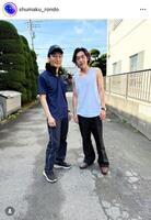 　この顔に「あっ？！」なオフショット。「終幕のロンド」のインスタグラム＠ｓｈｕｍａｋｕ＿ｒｏｎｄｏより