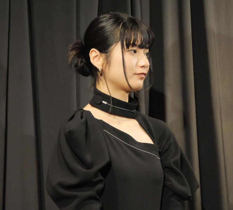 　イベントに出席した蒔田彩珠