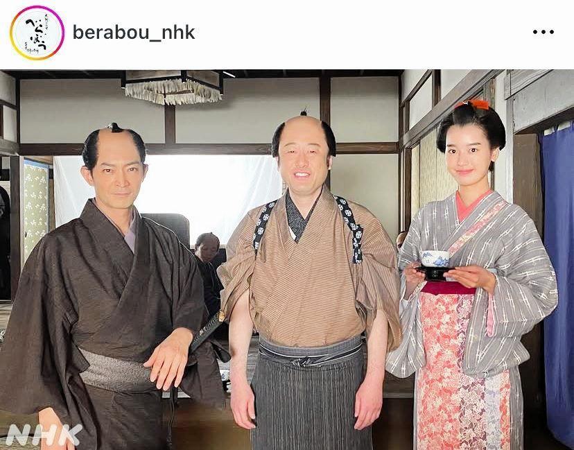 　これはわからないｗ大河ドラマ「べらぼう～蔦重栄華乃夢噺～」のインスタグラム＠ｂｅｒａｂｏｕ＿ｎｈｋより。