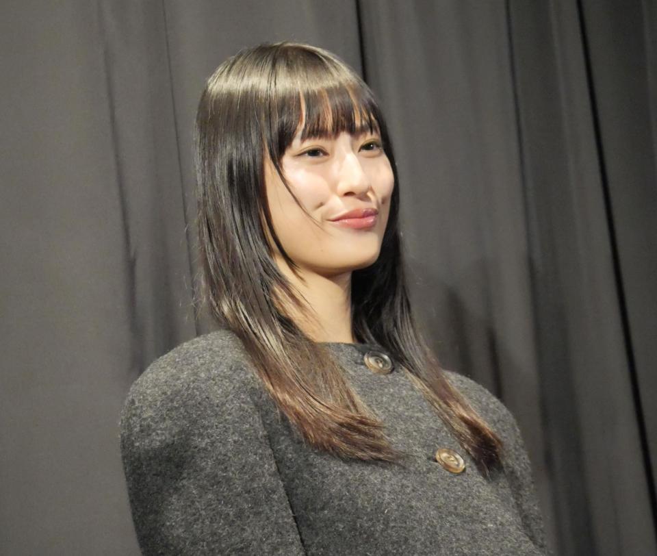 　イベントに出席した恒松祐里