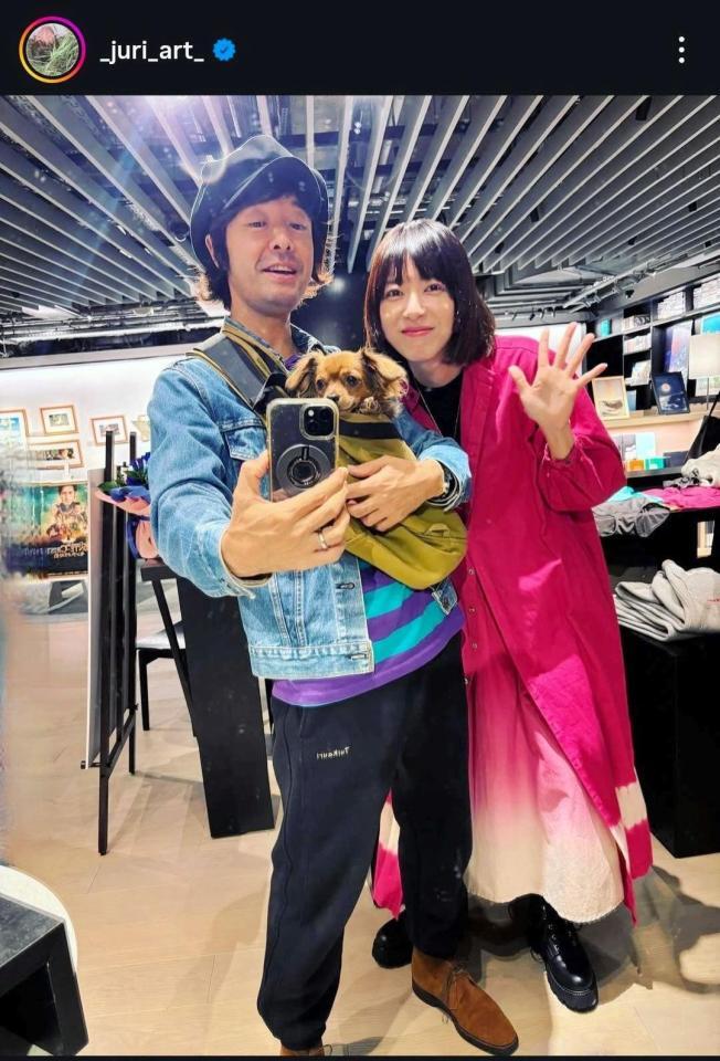 　上野樹里インスタグラム＠＿ｊｕｒｉ＿ａｒｔ＿から