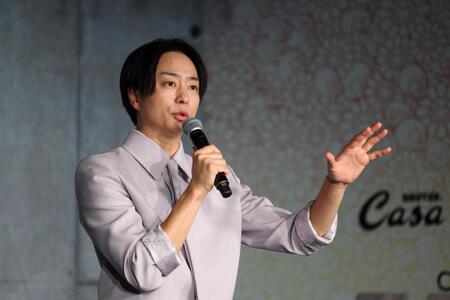 　建築について櫻井翔（撮影・金田祐二）