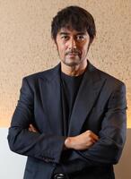 　俳優としての矜持がにじみ出る阿部寛（撮影・吉澤敬太）