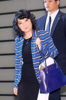 　財務相に決まり、首相官邸に入る片山さつき氏＝２１日