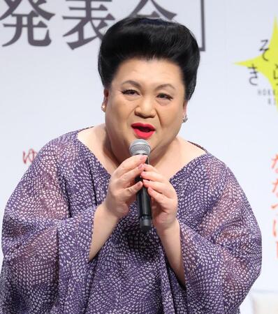 　毒舌をふるうマツコ・デラックス（撮影・吉澤敬太）