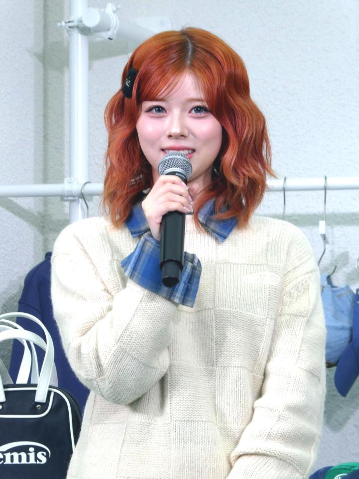 　笑顔でトークするＲＩＫＵ