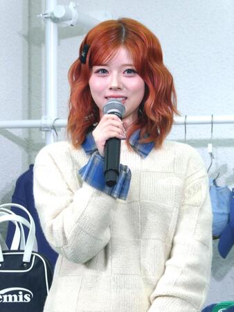 　笑顔でトークするＲＩＫＵ