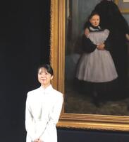 　「オルセー美術館所蔵　印象派－室内をめぐる物語」トークセッションに出席した上白石萌音