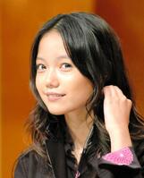 　大河ドラマの主演会見に登場した宮崎あおい＝２００６年撮影