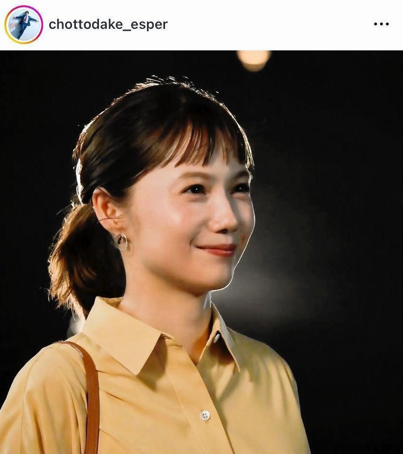 　変わらぬ透明感はもはやエスパー♡『ちょっとだけエスパー』火曜よる９時【テレビ朝日公式】のインスタグラム＠ｃｈｏｔｔｏｄａｋｅ＿ｅｓｐｅｒより