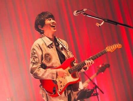 　ソロライブを行った山内総一郎