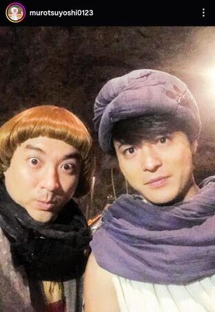 　ムロツヨシのインスタグラム＠ｍｕｒｏｔｓｕｙｏｓｈｉ０１２３から