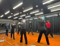 　ダンス練習を行う「すにすて　－　ＳｎｅａｋｅｒＳｔｅｐ」